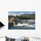 River and Waterfall Morning Wall Decal