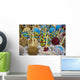 Close-up Multi-colored Candy Apples Wall Decal