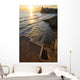 Sunset Beautiful Sitges Downtown Wall Decal