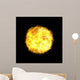 the sun in space Wall Mural