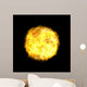 the sun in space Wall Mural
