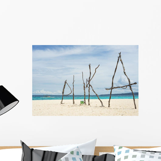 Puka Beach Wall Decal