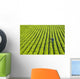 Farmer Walking through Large Wall Decal