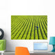 Farmer Walking through Large Wall Decal