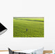 Portrait Farmer Walking through Wall Decal Design 1