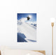 Professional Snowboarder Making Jump Wall Decal