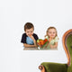 Happy Kids Eating Vegetables Wall Decal