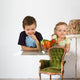 Happy Kids Eating Vegetables Wall Decal