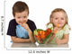 Happy Kids Eating Vegetables Wall Decal