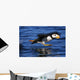 Horned Puffin Taking off Wall Decal
