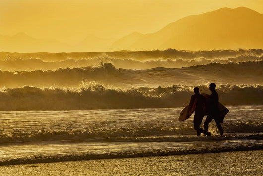 Body Surfers Walk Wall Decal