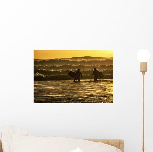 Body Surfers Coast Kodiak Wall Decal