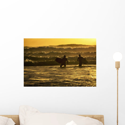 Body Surfers Coast Kodiak Wall Decal