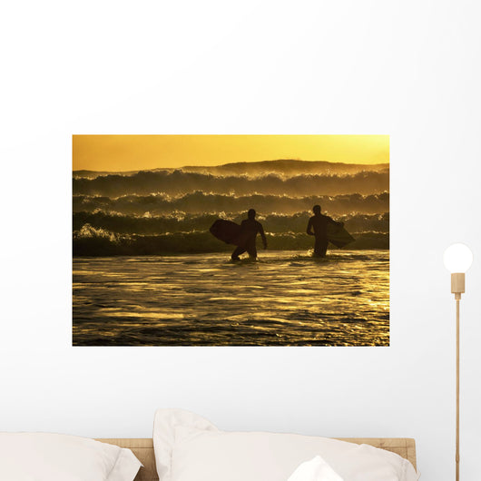 Body Surfers Coast Kodiak Wall Decal