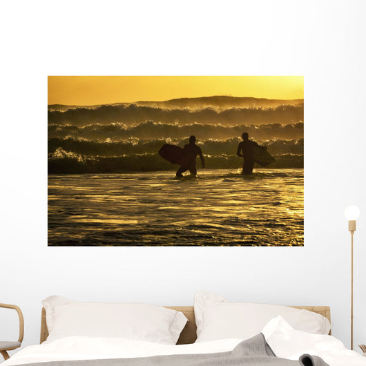 Body Surfers Coast Kodiak Wall Decal