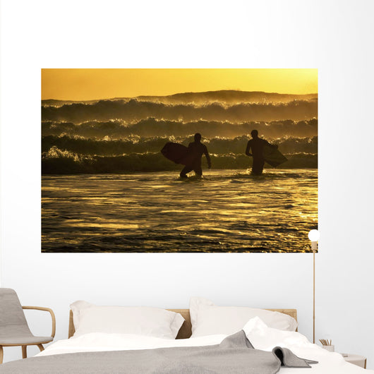 Body Surfers Coast Kodiak Wall Decal