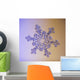 Photomicroscopic up Snowflake Crystal Wall Decal
