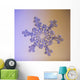Photomicroscopic up Snowflake Crystal Wall Decal