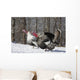 Male Narragansett Turkey and Wall Decal
