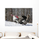 Male Narragansett Turkey and Wall Decal