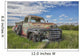 Abandoned Truck Rural Area Wall Decal