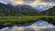 Sunset over Tongass National Wall Decal Design 1