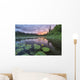 Sunset over Unnamed Lake Wall Decal