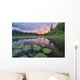 Sunset over Unnamed Lake Wall Decal