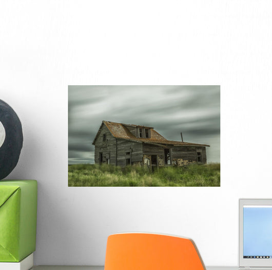 Long Exposure Clouds Going Wall Decal