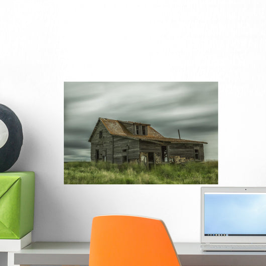 Long Exposure Clouds Going Wall Decal