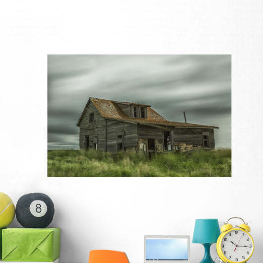 Long Exposure Clouds Going Wall Decal