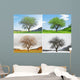 four season Wall Mural