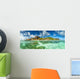 Beautiful Seychelles beach at La Digue Wall Mural