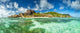 Beautiful Seychelles beach at La Digue Wall Mural