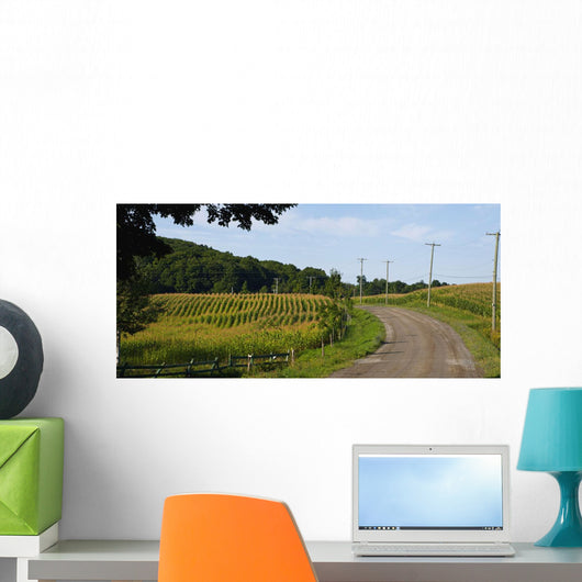 Corn Field Wall Decal Design 1