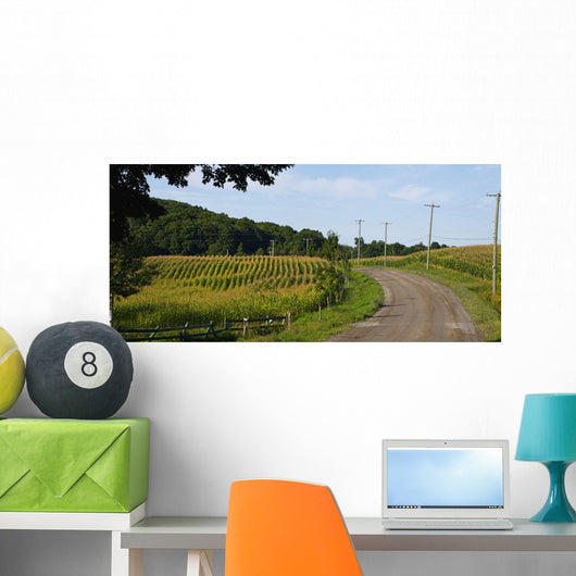 Corn Field Wall Decal Design 1