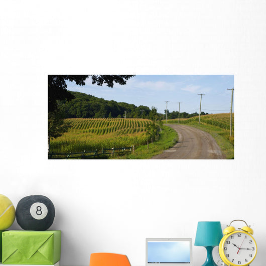 Corn Field Wall Decal Design 1