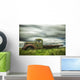 Long Exposure Clouds Drifting Wall Decal Design 1