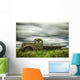 Long Exposure Clouds Drifting Wall Decal Design 1