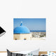 Church with Blue Dome Wall Decal