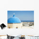 Church with Blue Dome Wall Decal