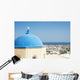 Church with Blue Dome Wall Decal