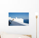 Cat Lays Whitewash Wall - Wall Decal