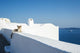 Cat Lays Whitewash Wall - Wall Decal