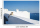 Cat Lays Whitewash Wall - Wall Decal