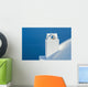 Whitewash Building and Tower Wall Decal