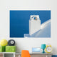 Whitewash Building and Tower Wall Decal