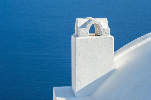 Whitewash Building and Tower Wall Decal