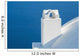 Whitewash Building and Tower Wall Decal