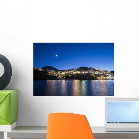 Lights Illuminate City and Wall Decal